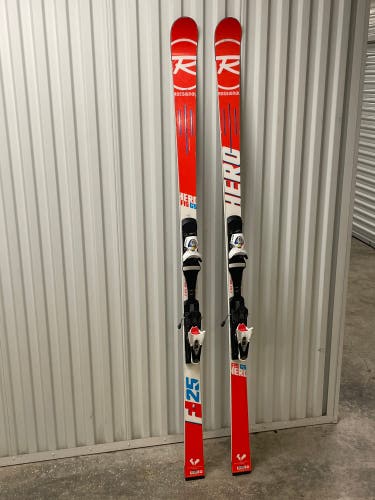 Used Rossignol Hero FIS GS Racing Skis Max Din 15