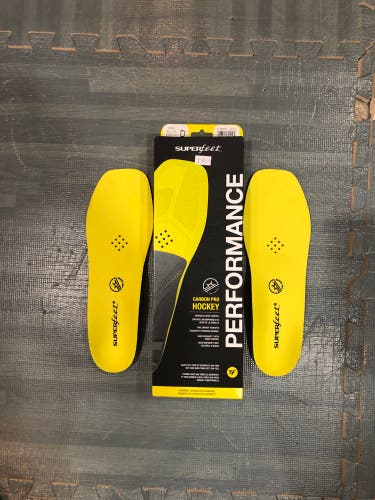 Superfeet hockey skate insoles size D 8