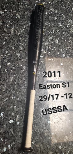 OG 2011 Easton Composite S1 Bat (-12) 17 oz 29" USSSA CERT