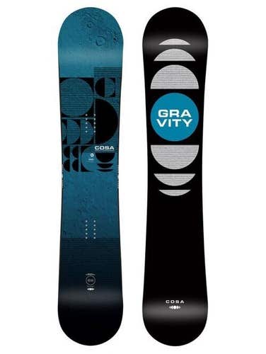 New Men's $350 Gravity "Cosa" Snowboard 159cm, Camber ride, Bindings Available