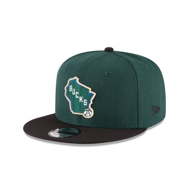 Bucks in Six New Era 59FIFTY Cream City for The Culture Milwaukee Bucks Fitted Hat / 7