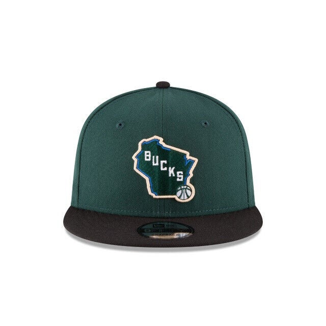 New Era Milwaukee Bucks Cream City 9FIFTY Snapback – Envisionsinc