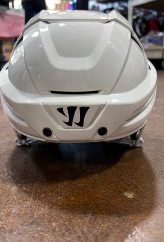 Warrior Used Large White Helmet