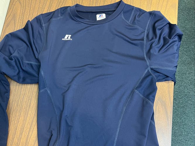 New Russell Athletic Cold Weather Crewneck Shirt - Large