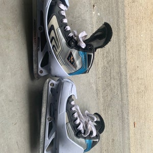 Used CCM Regular Width  Size 8.5 Vector 4.0 Hockey Goalie Skates