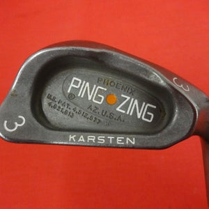PING Zing Orange Dot 3 Iron RH Right Handed Karsten 101 Regular Flex Graphite
