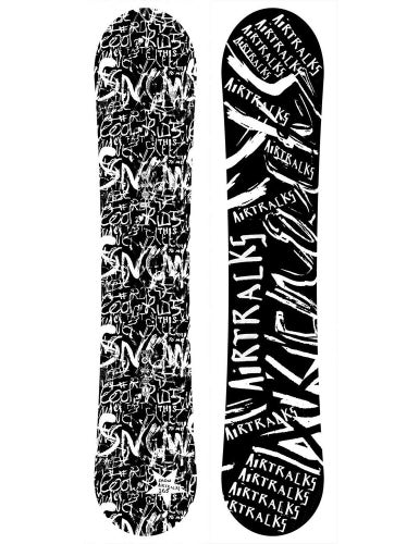 New Men's $500 Airtracks "Snow" Snowboard 160cm, Camber/Rock, Bindings Available