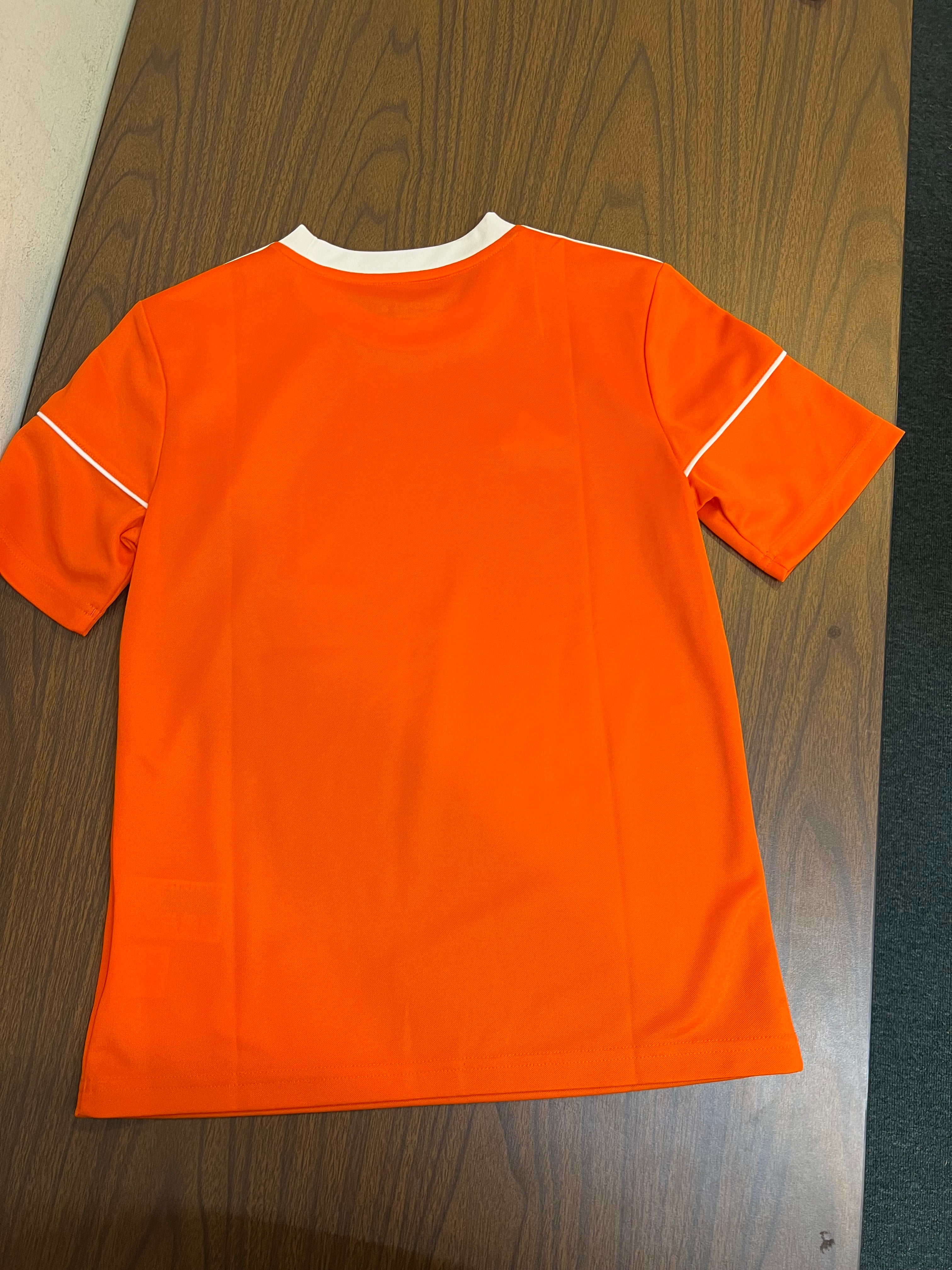 New Adidas Climalite Shirt (orange) -- youth medium