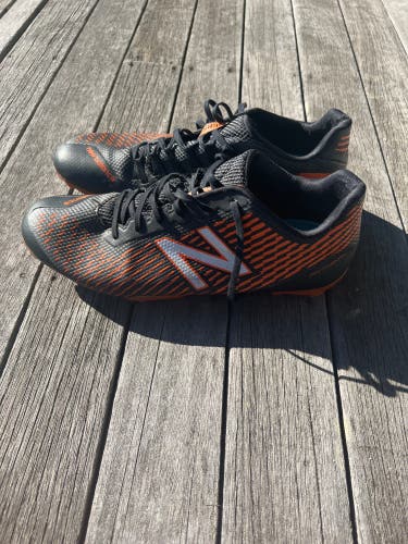 Princeton Team Issued New Balance Burn X Low Top Lacrosse Cleats Size 11 (Black)