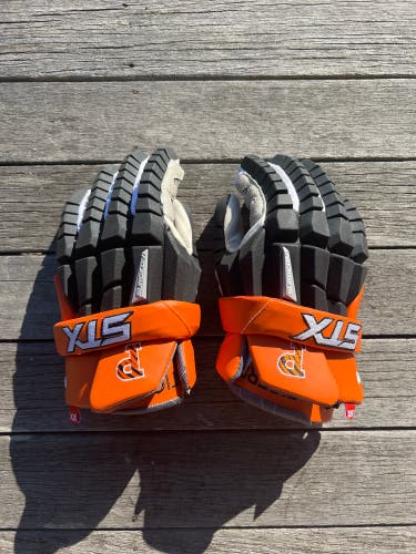 Princeton Team Issued STX Surgeon RZR Lacrosse Gloves
