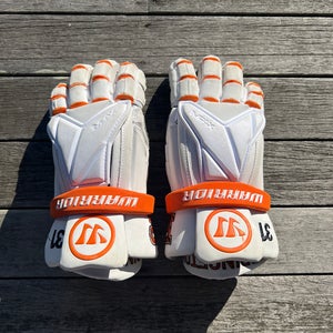 Princeton Team Issued Warrior Evo Pro Lacrosse Gloves