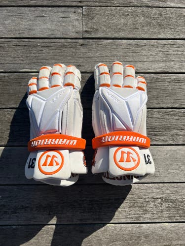 Princeton Team Issued Warrior Evo Pro Lacrosse Gloves