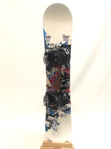 5150 Shooter 128 Snowboard W/ Sapient Bindings