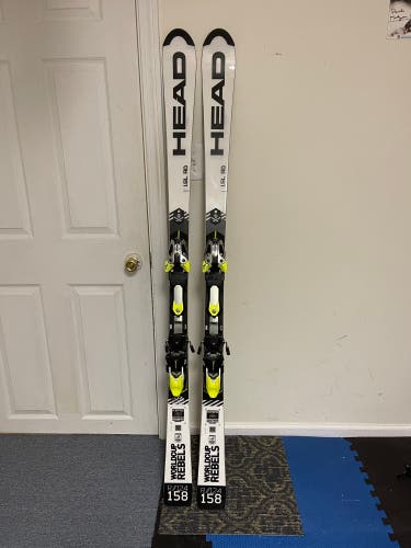 HEAD 2020 World Cup Rebels i.SL RD Skis With radius 12.4, Max Din 16