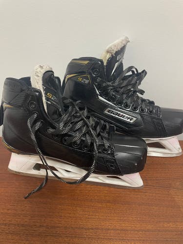 Lightly used Bauer S29 goalie skates 7.5D
