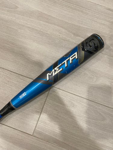 Used BBCOR Certified 2020 Louisville Slugger Composite Meta Bat (-3) 28 oz 31"