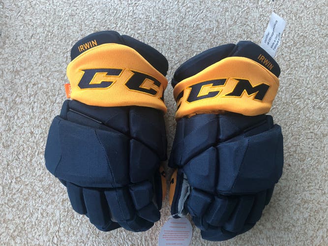 New CCM HGPJS Gloves 14" Pro Stock