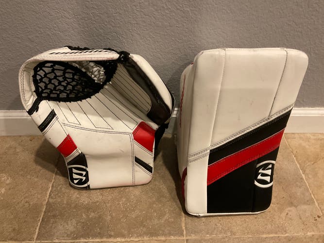 Used Warrior Regular Ritual G3 Glove and G4 blocker