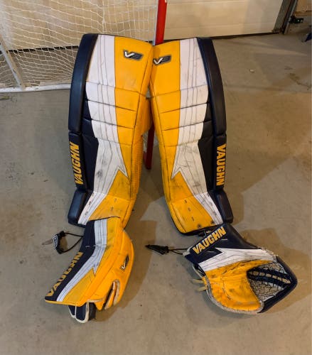 34" Regular Pro Stock V9 Pro Carbon Goalie Full Set