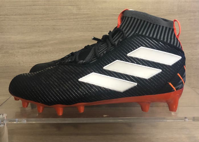 Adidas SM Freak Ultra Football Cleats Black Orange EG0880 Mens size 12