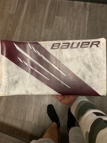 Pro return bauer goalie glove set