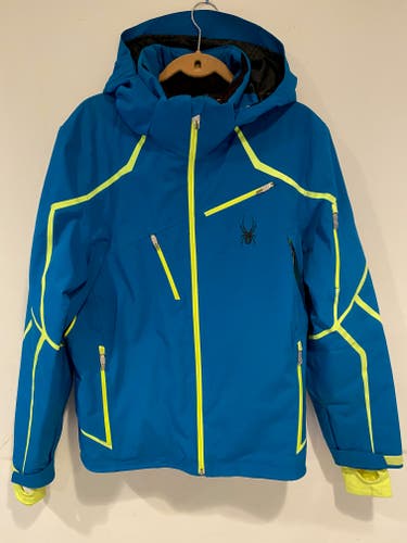 Blue Men's Adult Large Spyder Jacket