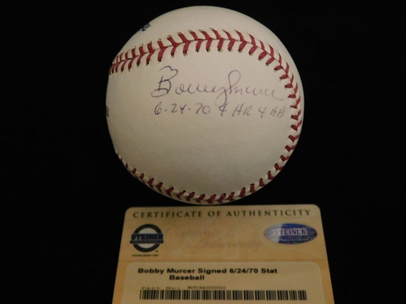 Bobby Murcer Autographed Official Major League Baseball