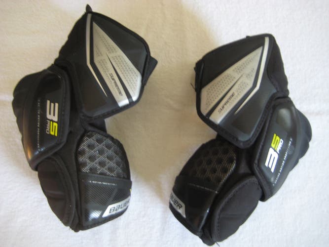 Bauer Supreme 3s Pro Senior Medium Hockey Elbow Pads Lightly Used