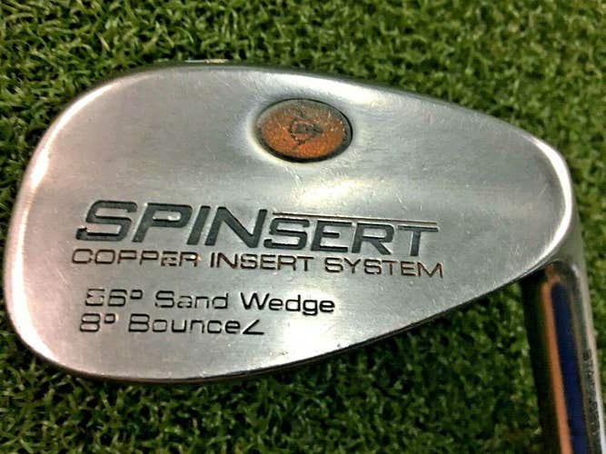 Dunlop SPINsert Copper Insert Sand Wedge 56*08* / RH / Stiff Steel ~35" / mm1528