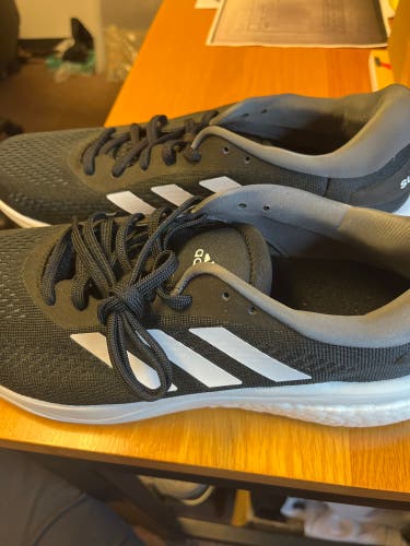 Black Men's Size 11 (Women's 12) Adidas Shoes