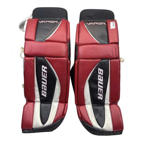 Used Bauer Vapor Plus 33" Senior Sm Goalie Leg Pads