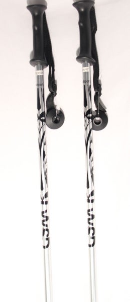 NEW  Ski poles downhill/alpine Alum . Ski Poles 120cm /  48"pair with baskets