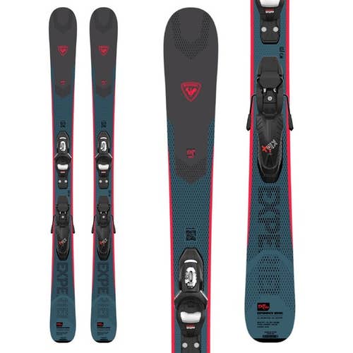 2022 Rossignol 140 cm All Mountain Experience Skis With Look Kid X 4 GW Bindings (Brand New!)