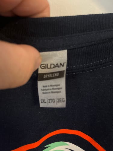 Blue Used XXL  Shirt