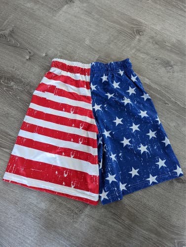 Lacrosse Unlimited USA Shorts Size M