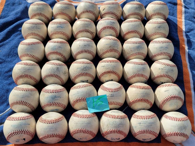 Used Rawlings Official Minor League Baseballs 36 Pack (3 Dozen)