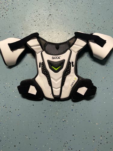 Used Large STX Cell IV Shoulder Pads