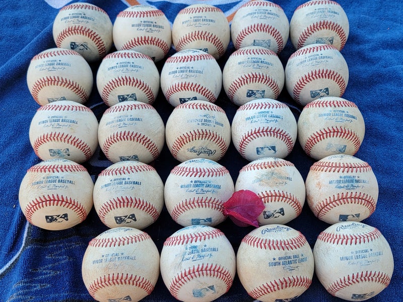 Used Rawlings Official Minor League Baseballs 24 Pack (2 Dozen)