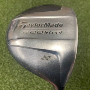 TaylorMade 200 Steel 3 Fairway Wood 15*  RH / Regular Graphite ~43" / HC /mm5820