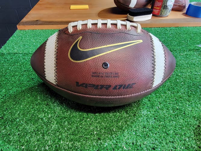 Brand New Fully Game Prepped and mudded Nike Vapor One 2.0 NFHS Football