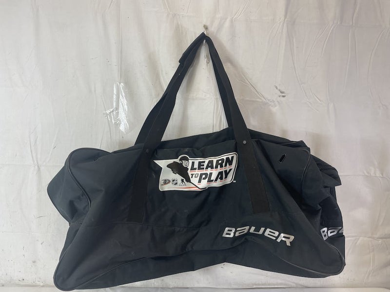 Used Bauer Learn To Play Hockey Equipment Bag