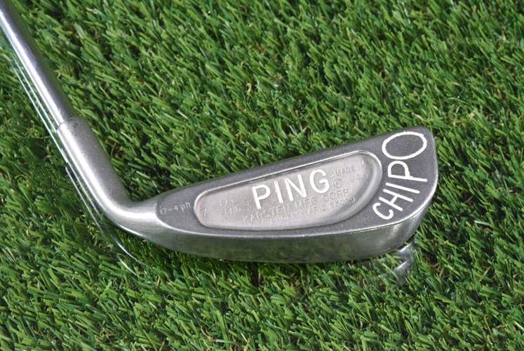 VINTAGE PING CHIPO, BEAUTIFUL CONDITION, CHIPPING CHIPPER IRON, 17-4PH
