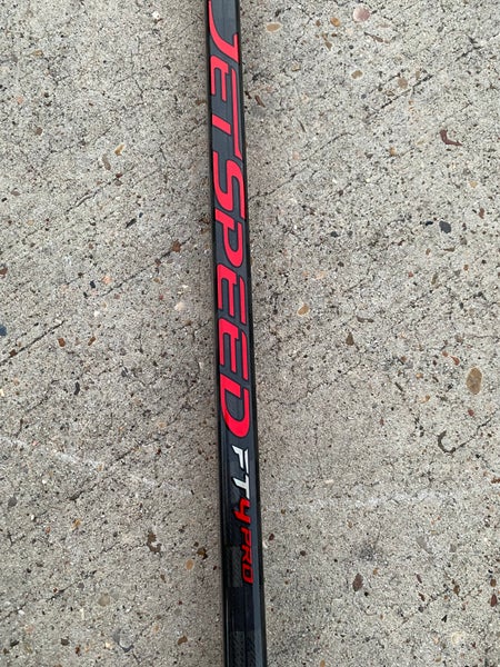 CCM JetSpeed FT4 Pro Stock Hockey Stick P28 Max Grip 80 Flex Left 3415