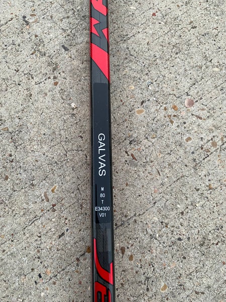 CCM JetSpeed FT4 Pro Stock Hockey Stick P28 Max Grip 80 Flex Left 3415