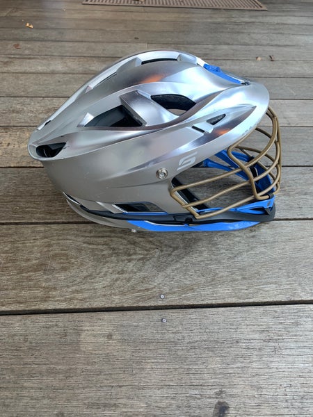 Cascade S Lacrosse Helmet - Metallic with Gold facemask (Retail $315)