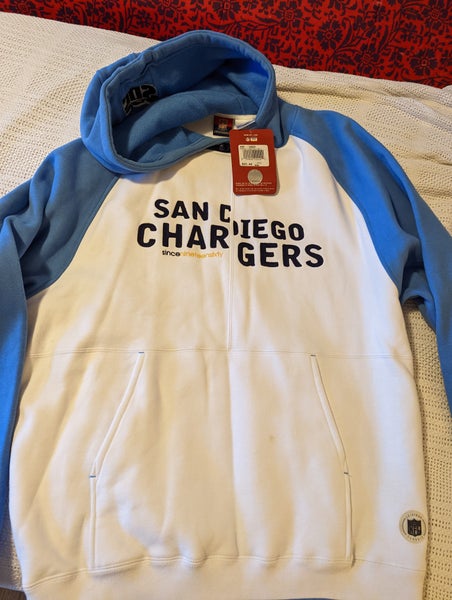 Reebok San Diego Chargers Commemorative Hoodie Adult Unisex L