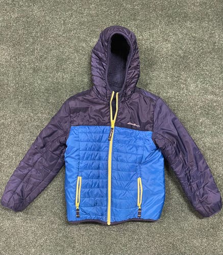 Blue Youth Medium Eddie Bauer Winter Jacket Used