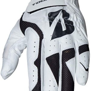 Bridgestone Golf Tour B Fit Glove (Black, Small/Medium) 2018 Cabretta NEW