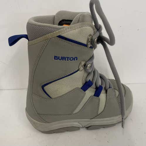 Used Burton Moto Kids Junior 02 Boys Snowboard Boots