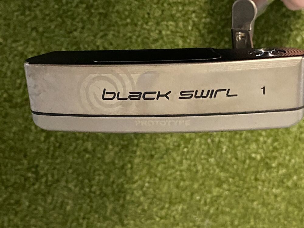 ODYSSEY BLACK SWIRL PROTOTYPEプロトタイプ 稀少品 Odyssey Black Swirl 1 Prototype Milled Putter RH 35